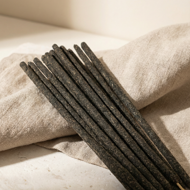 Handmade Black Copal Incense - 7 Sticks