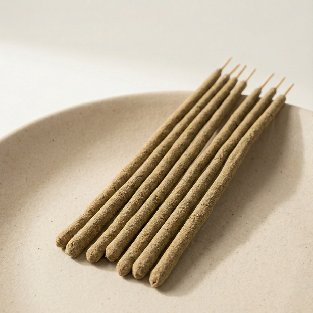 Handmade Natural Eucalyptus Incense Sticks, 7 Sticks