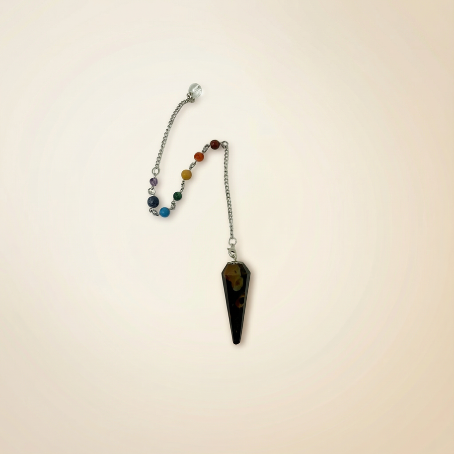 Tiger Eye Crystal Pendulum