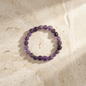 Dark Amethyst 8–10 mm Bracelet – Protection, Calm & Spiritual Clarity