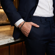 Labradorite 5–6 mm Round Bead Bracelet – Intuition, Protection & Spiritual Awakening