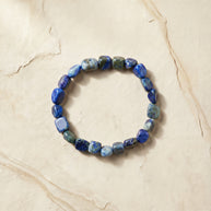 Lapis Lazuli Beaded Bracelet – 8–10mm