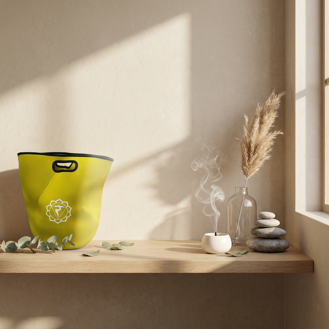 10" Quartz Crystal Singing Bowl, Solar Plexus Chakra (Regulate your Self-Esteem) Crystal Singing Bowl