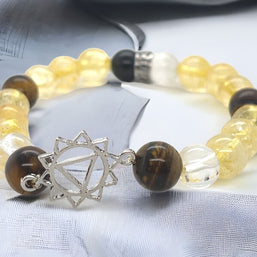 Solar Plexus Chakra Bracelet 8 mm