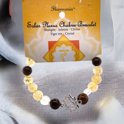 Solar Plexus Chakra Bracelet 8 mm