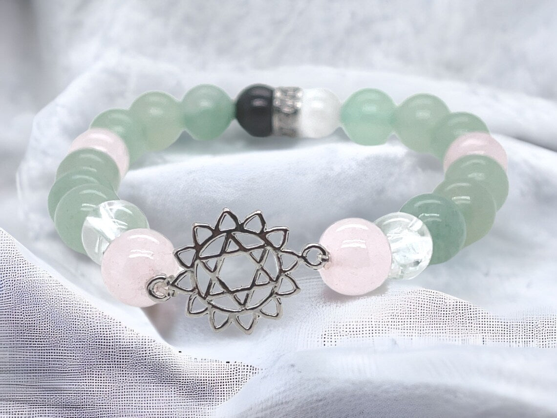 Heart Chakra Gemstone Bracelet