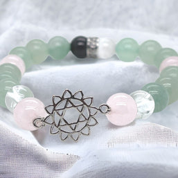 Heart Chakra Gemstone Bracelet