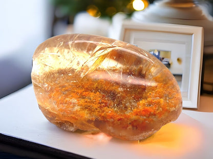 Transparent to Translucent Rutilated Quartz from Minas Gerais