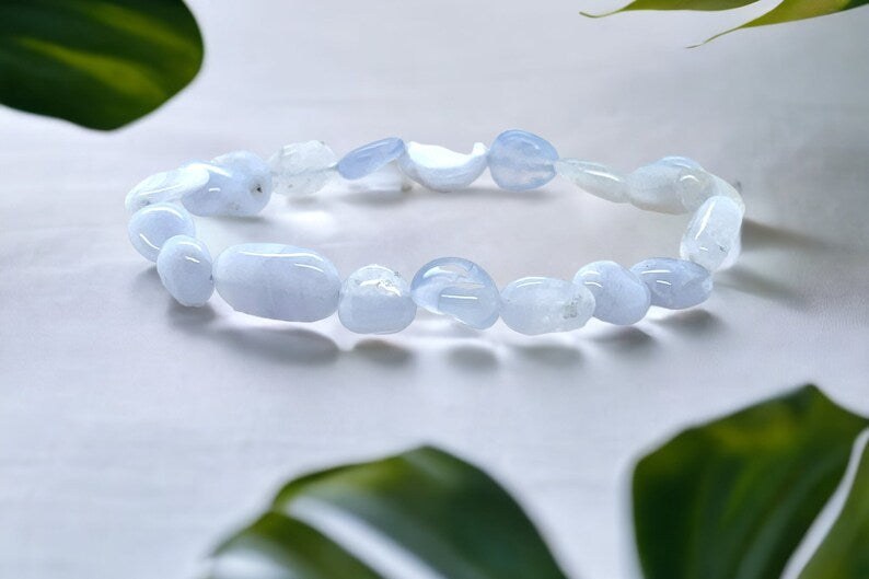 Tumbled Tanzanite Gemstone Bracelet