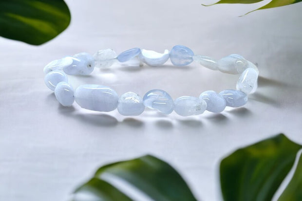 Tumbled Tanzanite Gemstone Bracelet