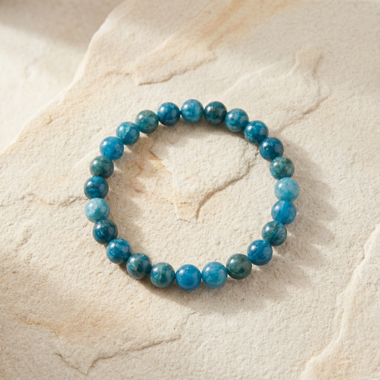 Apatite 8mm Round Bead – Inspiration, Clarity & Creative Energy