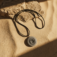 Black Obsidian Yin Yang Necklace – Protection & Balance