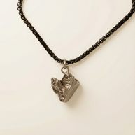 Genuine Meteorite Pendant with Chain – Cosmic Energy