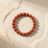 Red Jasper 8 mm Bracelet – Strength, Grounding & Vital Energy