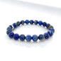 Lapis Lazuli Bracelet Stretch Fit Handmade Gemstone 8mm